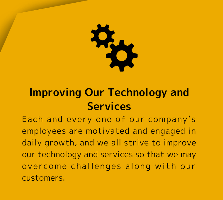 Improving Our Technology and Services