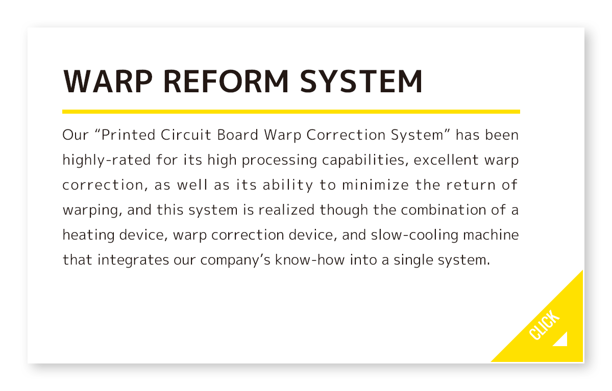 WARP REFORM SYSTEM